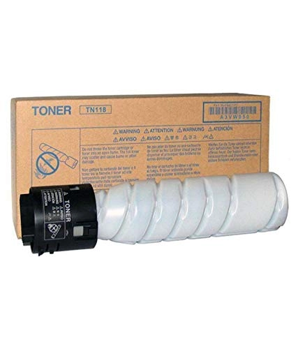کارتریج TN-118 کونیکا مینولتا مشکی اصلی و طرح مناسب برای پرینترهای Bizhub 195, 215, 185 کونیکا مینولتا. کارکرد این کارتریج 12000 برگ است.